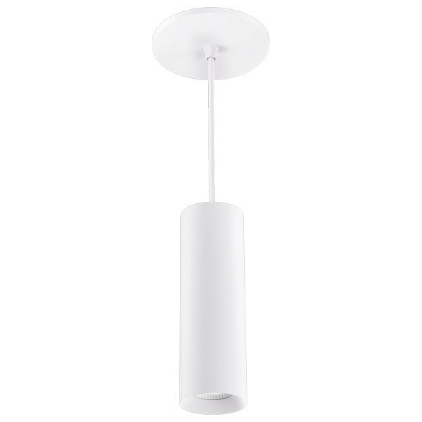 ELCO Lighting E36PW-1527D-84 3-Inch White LED Pendant Light, 1500 lm, 2700K, 3-in-1