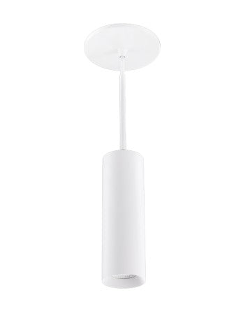 ELCO Lighting E36PW-1540D-N 3-Inch White LED Pendant Light, 1500 lm, 4000K
