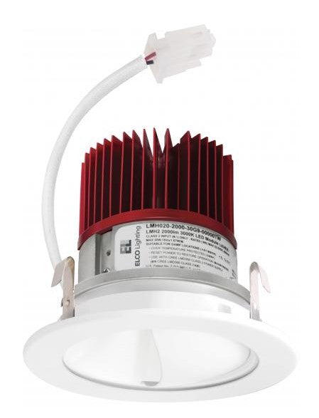 ELCO Lighting E411C1230W2 LED Wall Wash 4" LED White Walwsh Rfctr Engine 1250 lm G2