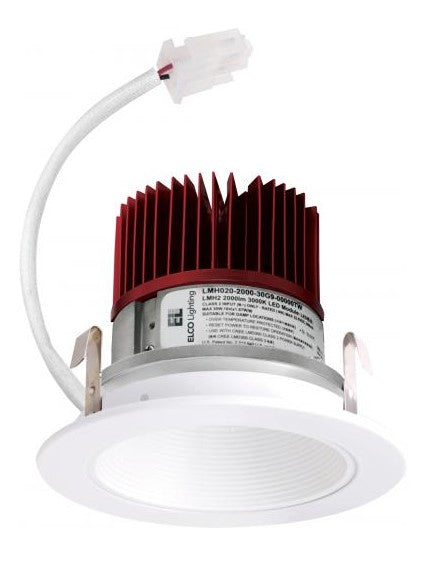 ELCO Lighting E414C1230W2 4" LED Baffle Engine 1250 lm 3000K All White