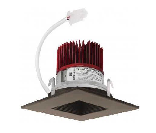 ELCO Lighting E415C0827BZ2 4" Square LED Baffle Engine 850 lm 2700K G2