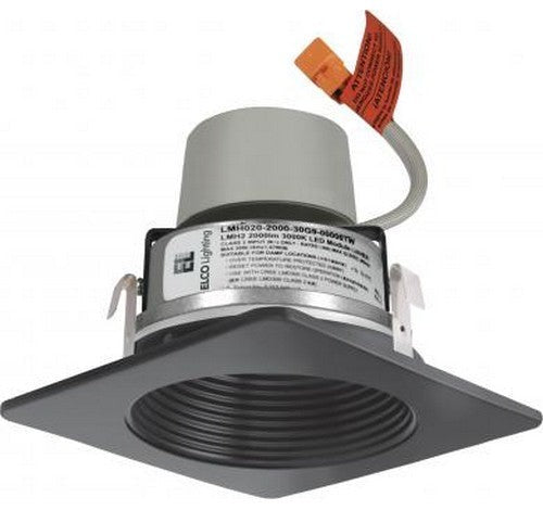 ELCO Lighting E424R0830BB 4" LED Square Baffle Insert with Drver 850 lm