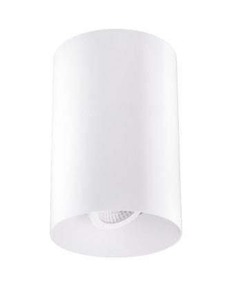 ELCO Lighting E429FW-0730 4-Inch White LED Surface Mount Fixture, 750 lm, 3000K, 38°