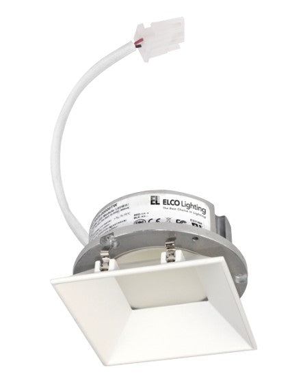 ELCO Lighting E444C0830W2 4" Square Trimless Reflector Engine 850 lm 3K G2