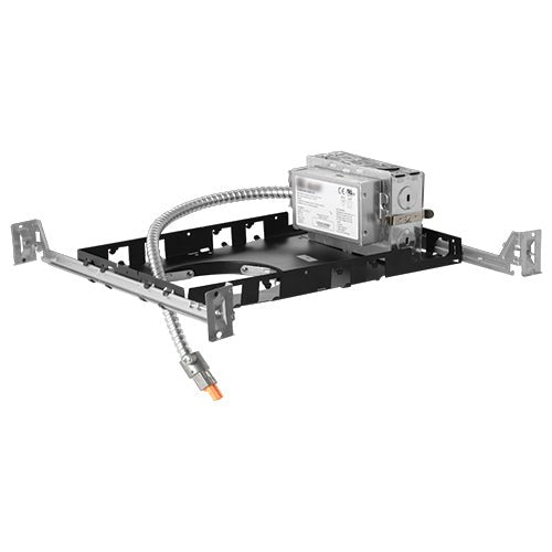 ELCO Lighting E4LFU30D2-EM1 4-Inch Recessed Housing, 3000 lm, 120V / 277V, Battery Backup