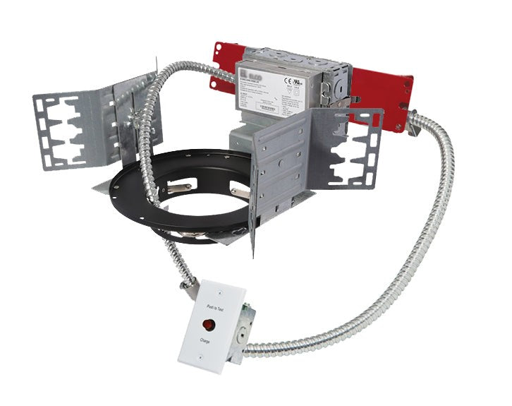 ELCO Lighting E4LHU30D2-EM2 4-Inch Recessed Housing, 3000 lm, 120V / 277V, Battery Backup