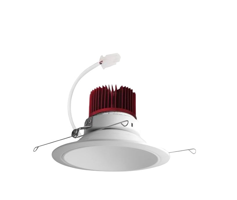 ELCO Lighting E610C1627W2 6-Inch White LED Light Engine with Reflector Trim, 1600 lm, 2700K
