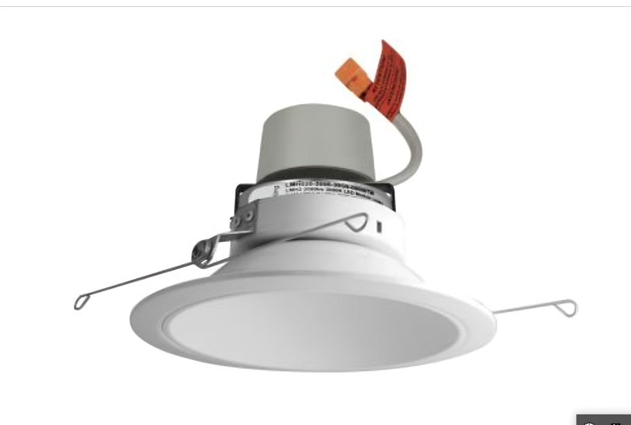 ELCO Lighting E610R0835W 6-Inch LED Light Engine with Reflector Trim, 850 lm, 3500K