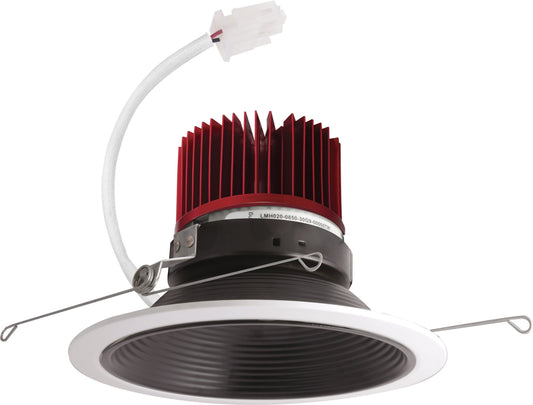 ELCO Lighting E614C1230B2-N 6-Inch Black LED Baffle Trim Module, 1250 lm, 3000K, 24°
