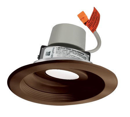 ELCO Lighting E616R1227BZ 6-Inch Bronze LED Adjustable Module, 1250 lm, 2700K