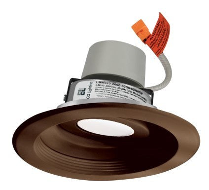 ELCO Lighting E616R12SDBZ 6-Inch LED Baffle Trim Module, 1250 lm, 4000K