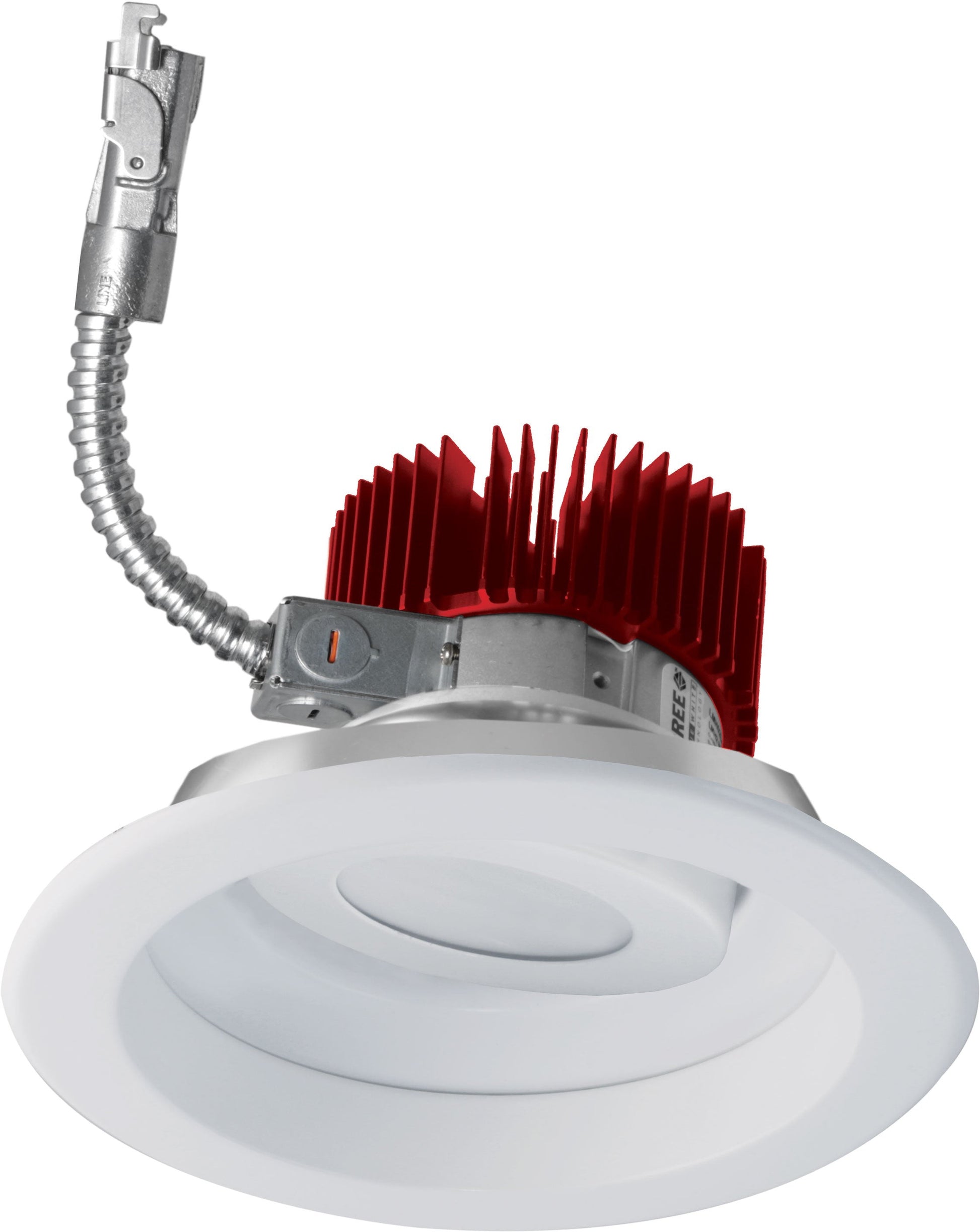 ELCO Lighting E618L2050W2 6-Inch White LED Adjustable Module, 2000 lm, 5000K