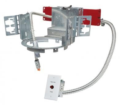 ELCO Lighting E6LHU16D2-EM1 6-Inch Recessed Housing, 1600 lm, 120V / 277V, Battery Backup