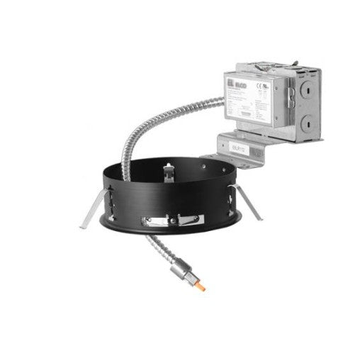 ELCO Lighting E6LRU40D2-EM1 6-Inch Recessed Housing, 4000 lm, Battery Backup, 3-in-1 Dimming