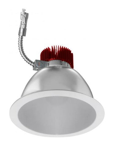 ELCO Lighting E810L0827W2 8-Inch White LED Light Engine with Reflector Trim, 850 lm, 2700K