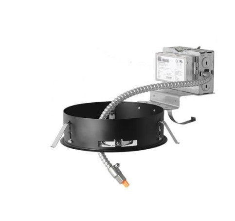 ELCO Lighting E8LRU20D2-EM2 8-Inch Recessed Housing, 2000 lm, 120V / 277V, Battery Backup