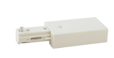 ELCO Lighting EC801W Two Circuit Track Live End