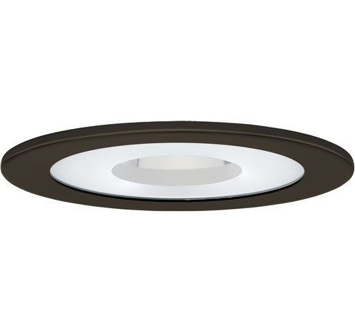 ELCO Lighting EL1415BZ 4" Low Voltage Shwr Trim, Reflector with Brnz Ring