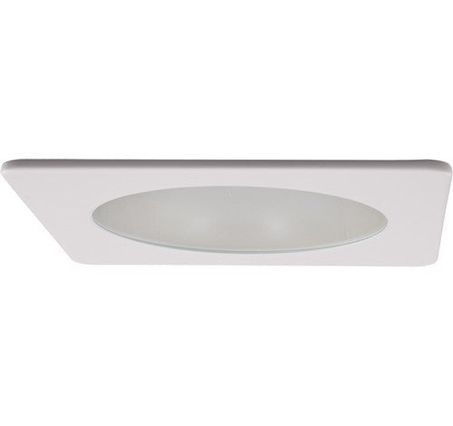 ELCO Lighting EL2312W 3" Square Trim with Frosted Lens