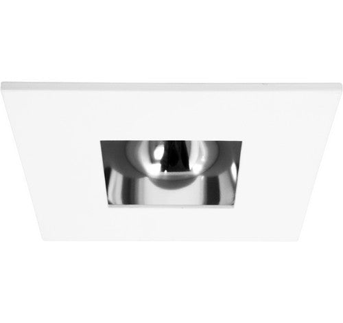 ELCO Lighting EL2382C 3" Square Reflector Trim with Square Pinhl White Ring