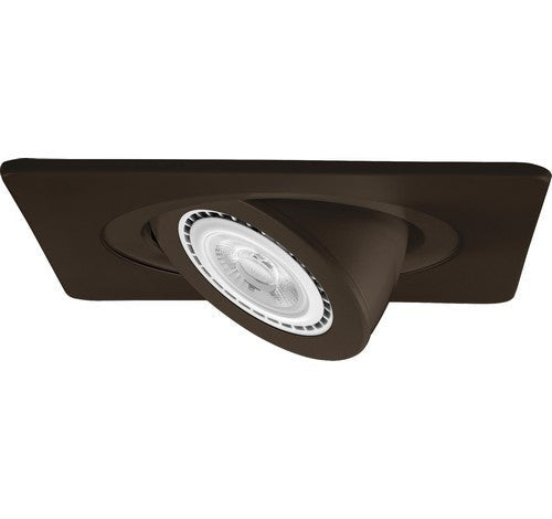 ELCO Lighting EL2388BZ 3" Square Diecast Adjustable Pull Down Trim