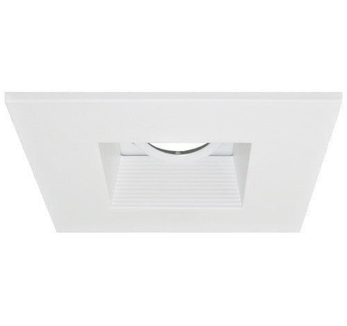 ELCO Lighting EL2484W 4" Low Voltage Die-Cast Square Trim Baffle