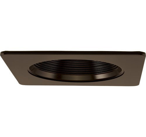 ELCO Lighting EL2493BZ 4" Low Voltage Phenolic Baffle Trim, Bronze