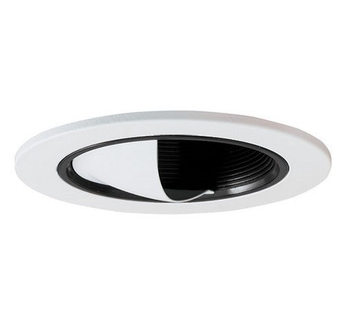 ELCO Lighting EL2695B LED Wall Wash 3" Adjustable Wall Wash Scoop with Baffle Trim