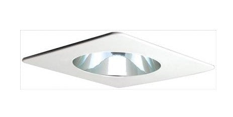 ELCO Lighting EL2999BZ 4" Line Voltage Square Trim with Reflector