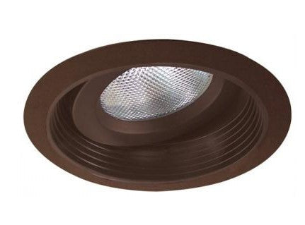 ELCO Lighting EL376BZ 6" Adjustable Baffle Splay, Bronze