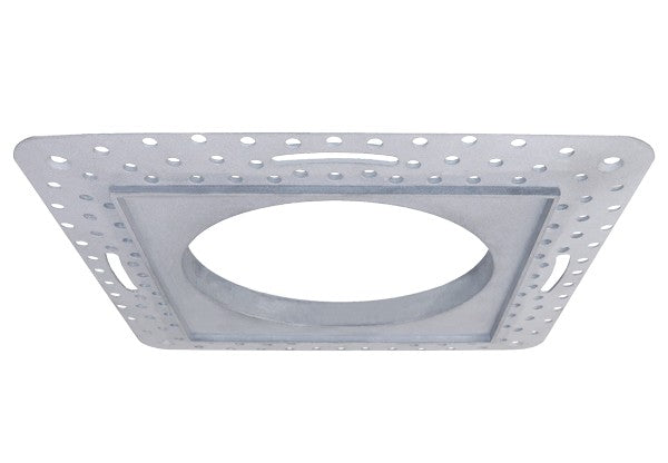 ELCO Lighting EL3FMS 3" Square Koto Flush Mount Spackle Frame