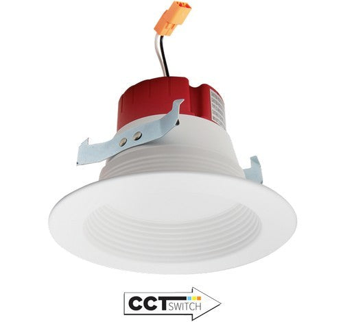 ELCO Lighting EL410CT5W 4" 5Cct Round LED Baffle 950 lm 27-5000K