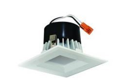 ELCO Lighting EL442CT3W Disc 4``LED Insert Square Reflector 3Cct 2700K-3500K