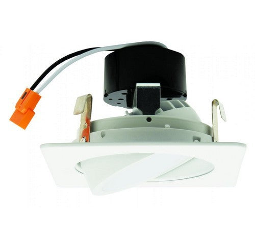 ELCO Lighting EL446CT3W 4" Square LED Gmbl Insert 120V Dim 700 lm 3Cct