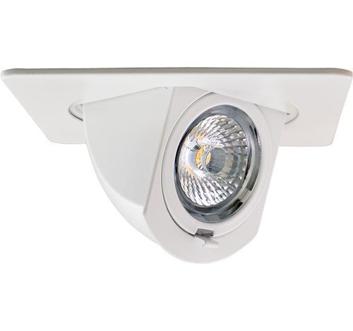ELCO Lighting EL44730DXW 4" LED Square Adjustable Trm 0-90 Degree 0-10V Dim