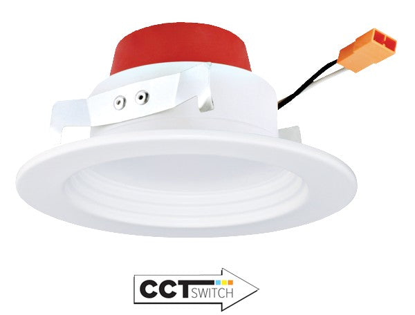 ELCO Lighting EL460CT5W 4" LED Baffle Insert with Adaptor 5Cct