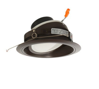 ELCO Lighting EL476CT5BZ 6" LED Adjustable Baffle Gmbl Insert Par38 3000K