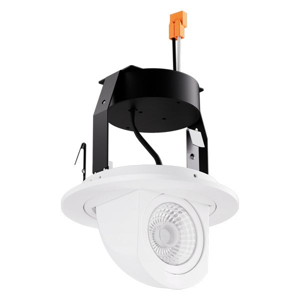 ELCO Lighting EL497CT5W2 4" LED Adjustable Trim 0-90° 750 lm Dim 5Cct White