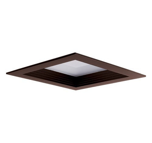 ELCO Lighting EL5324BZ Square Baffle Trim Only For E5Sqlfu11