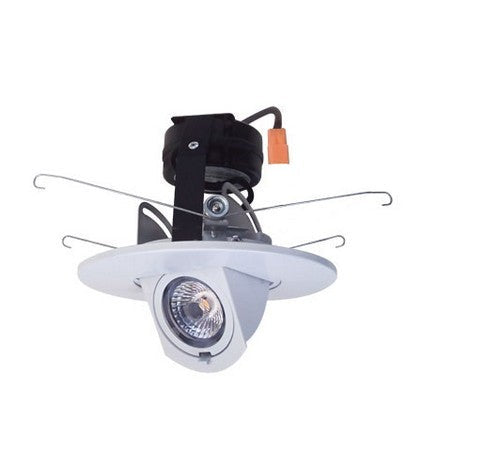 ELCO Lighting EL59730W 5" LED Adjustable Trim0-90Dgre 840 lm Dim 3K