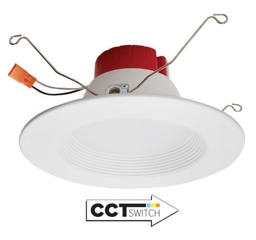 ELCO Lighting EL612CT5W 5" and 6" 5Cct 1500 lm LED Baffle 27-5000K
