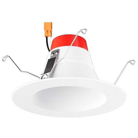 ELCO Lighting EL62535W 6-Inch White LED Light Engine with Reflector Trim, 1000 lm, 14W