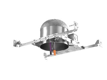ELCO Lighting EL760ICDXA-B 6" IC Airtight Shlw LED Housing 0-10V Btrfly Brckt