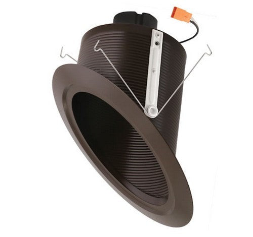 ELCO Lighting EL76327BZ 6``Spr Slp Baffle Insert Par30 Gmbl 1050 lm