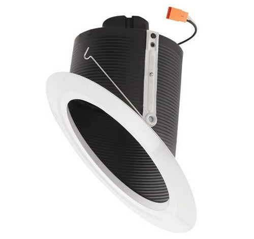 ELCO Lighting EL76430B 6``Spr Slope Baffle Insert Par38 Gimbl 1150L