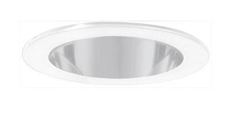 ELCO Lighting EL9111W 4" Shwr Trim with Reflector with Clear Lens