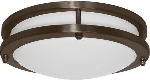 ELCO Lighting 12" 22W 1430 lm 4000K Darby LED Ceiling Mount Light ELD21240BZ