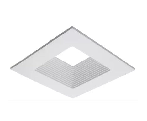 ELCO Lighting 4" Baffle Trim For ELL Series ELL4820W