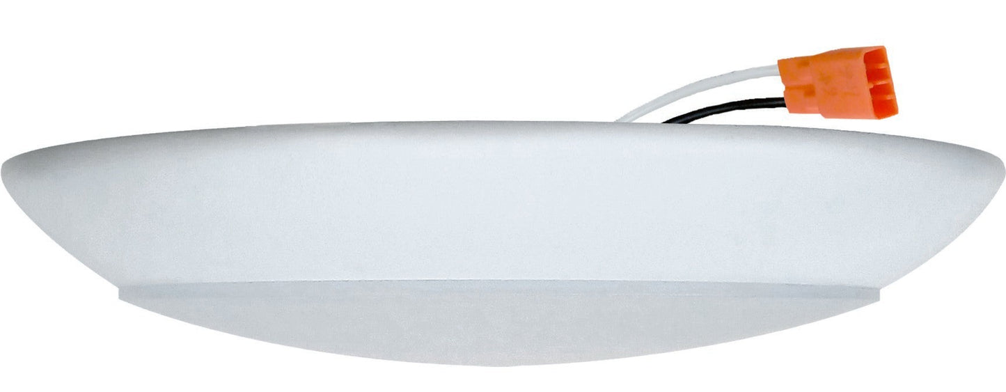 ELCO Lighting 10.5W 700 lm 3000K Dimmable White Finish LED Disk Light ELSF4030W