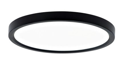 ELCO Lighting 5CCT 120V Slim Black Finish LED Slim Panel ELSP63CT5B